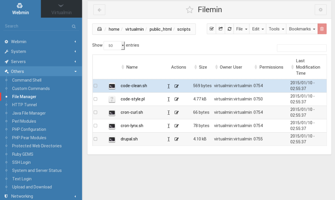 New HTML5 File Manager